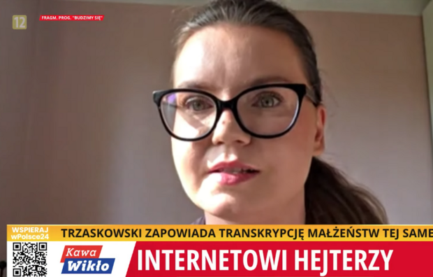 Agnieszka Groszkowska, wiceprezes i sekretarz Zarządu Ruchu Narodowego Warszawa. / autor: wPolsce24
