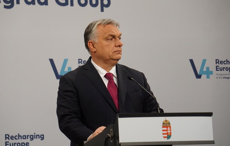 Premier Węgier i lider Fideszu Viktor Orban / autor: Fratria