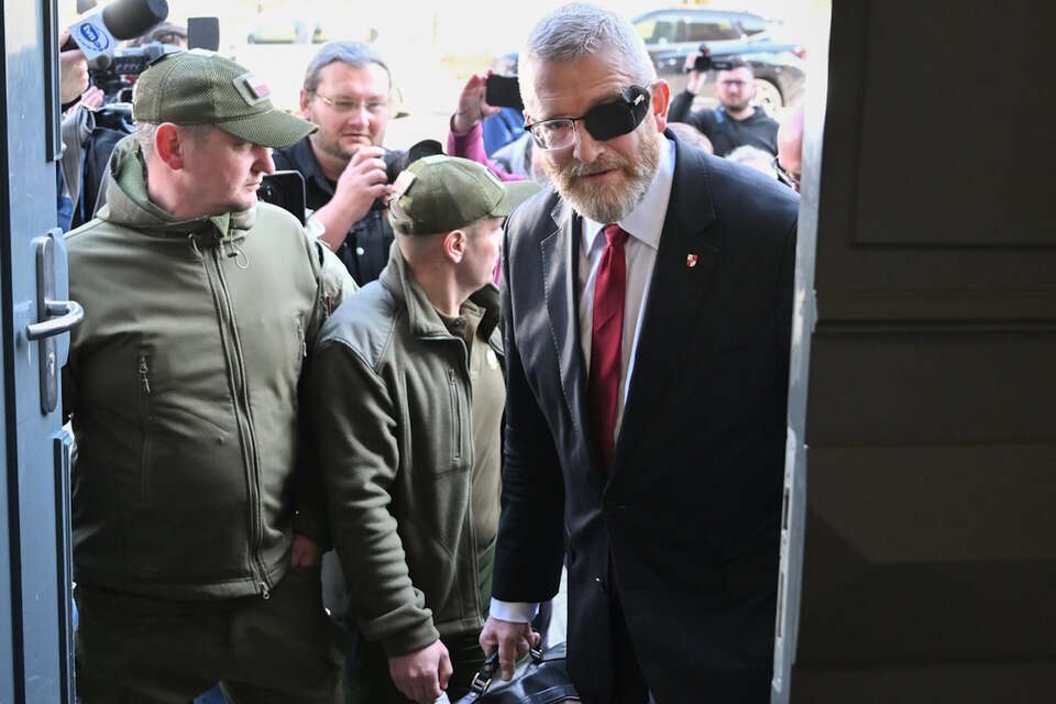 Braun w prokuraturze. Złożył wniosek, wyszedł i nie wrócił