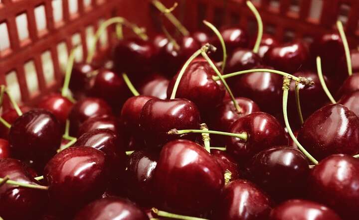 Importowane z południa Europy czereśnie zalewają targowiska i bazary w Polsce / autor: Pixabay