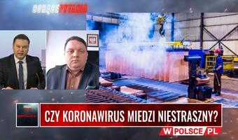 VIDEO KGHM miał dobry rok. Włącza się do walki z wirusem