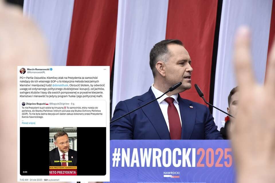 Prezydent Karol Nawrocki / autor: Fratria/X