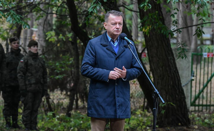 Minister obrony narodowej Mariusz Błaszczak / autor: PAP/Andrzej Lange