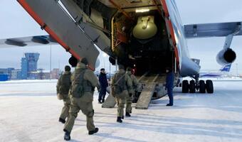 Pierwsze oddziały sił rosyjskich wylądowały w Kazachstanie