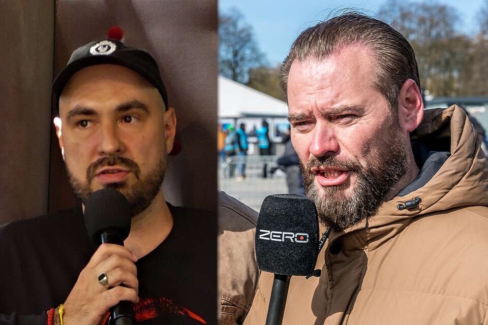 Jakub Żulczyk i Krzysztof Stanowski / autor: wikimedia commons/Tomasz Leśniowski - Praca własna/CC BY-SA 4.0/<https://creativecommons.org/licenses/by-sa/4.0/> ; Fratria (zdj. K.Stanowskiego)