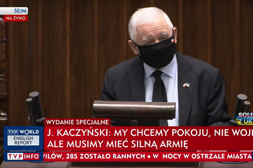 Jarosław Kaczyński  / autor: TVP Info