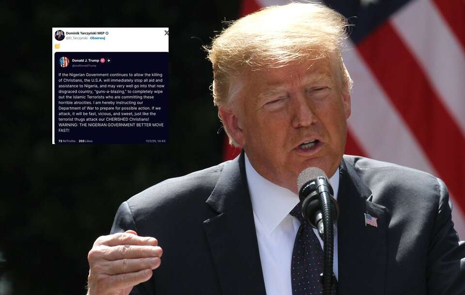 Prezydent Trump zagroził Nigerii interwencją militarną!