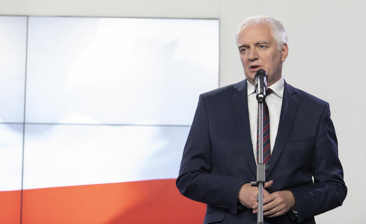 wicepremier, minister rozwoju, pracy i technologii Jarosław Gowin / autor: Fratria
