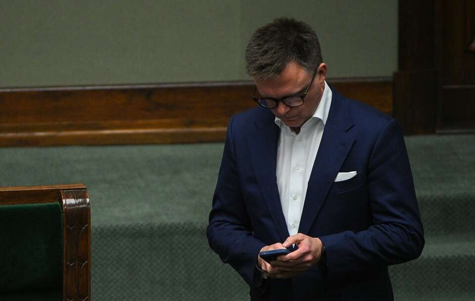 Szymon Hołownia / autor: PAP/Marcin Obara