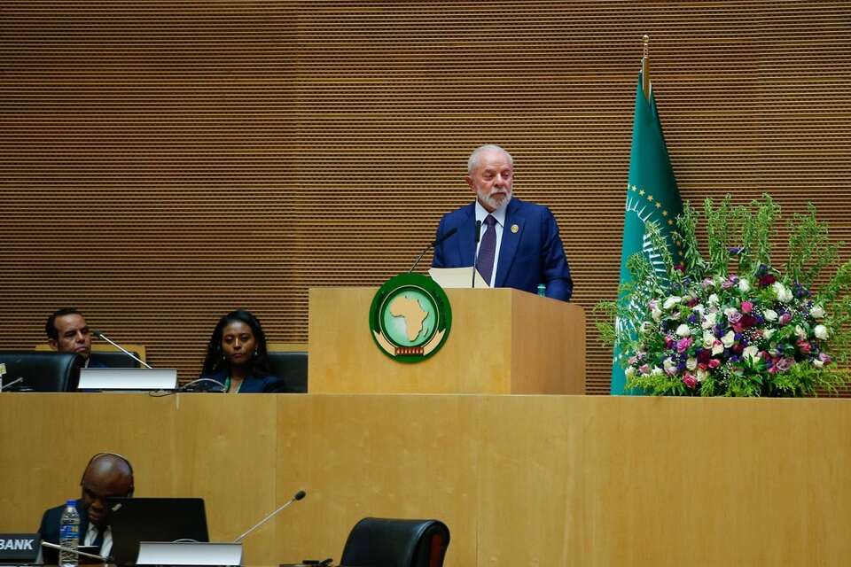 prezydent Brazylii Luiz Inacio Lula da Silva  / autor: PAP/EPA