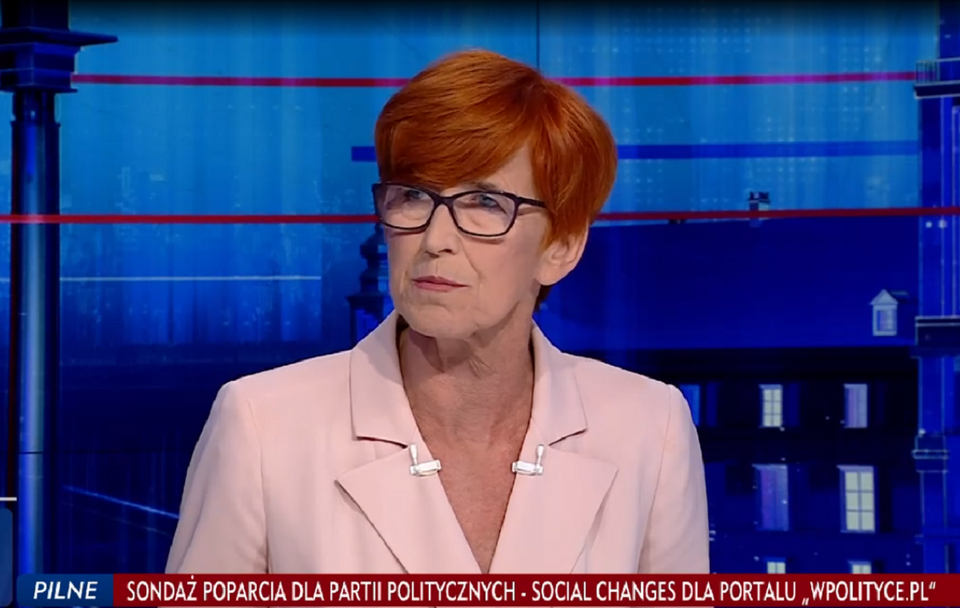 Europoseł PiS Elżbieta Rafalska / autor: TVP info