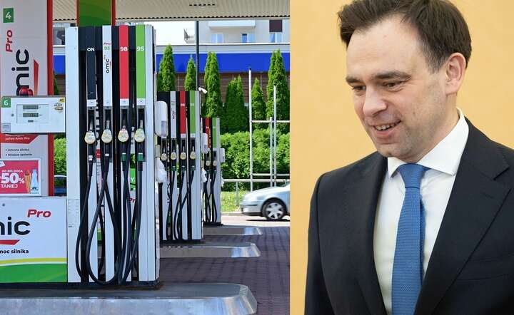 Minister finansów Andrzej Domański chce ściągać nadzwyczajny podatek od firm paliwowych / autor: Fratria / KK + AW