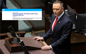 Prezydent Karol Nawrocki / autor: Fratria/zrzut ekranu: dw.com