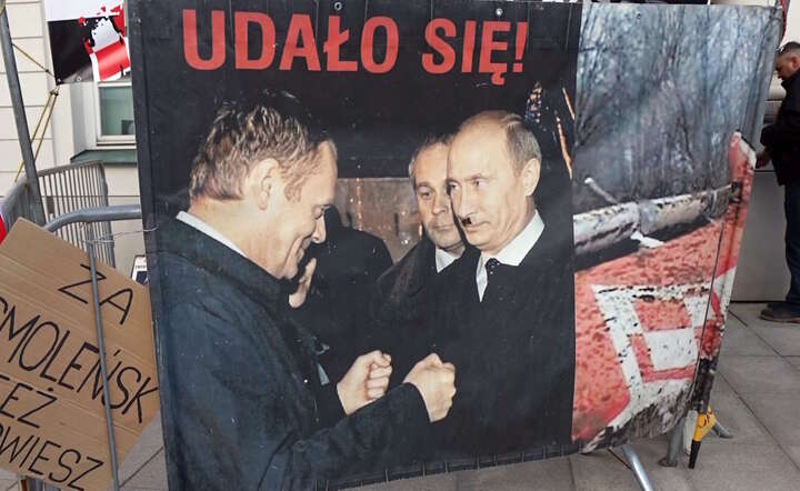 "Byłby to kolejny w naszej historii rozbiór Polski przez Rosję i niemiecką UE" / autor: Fratria