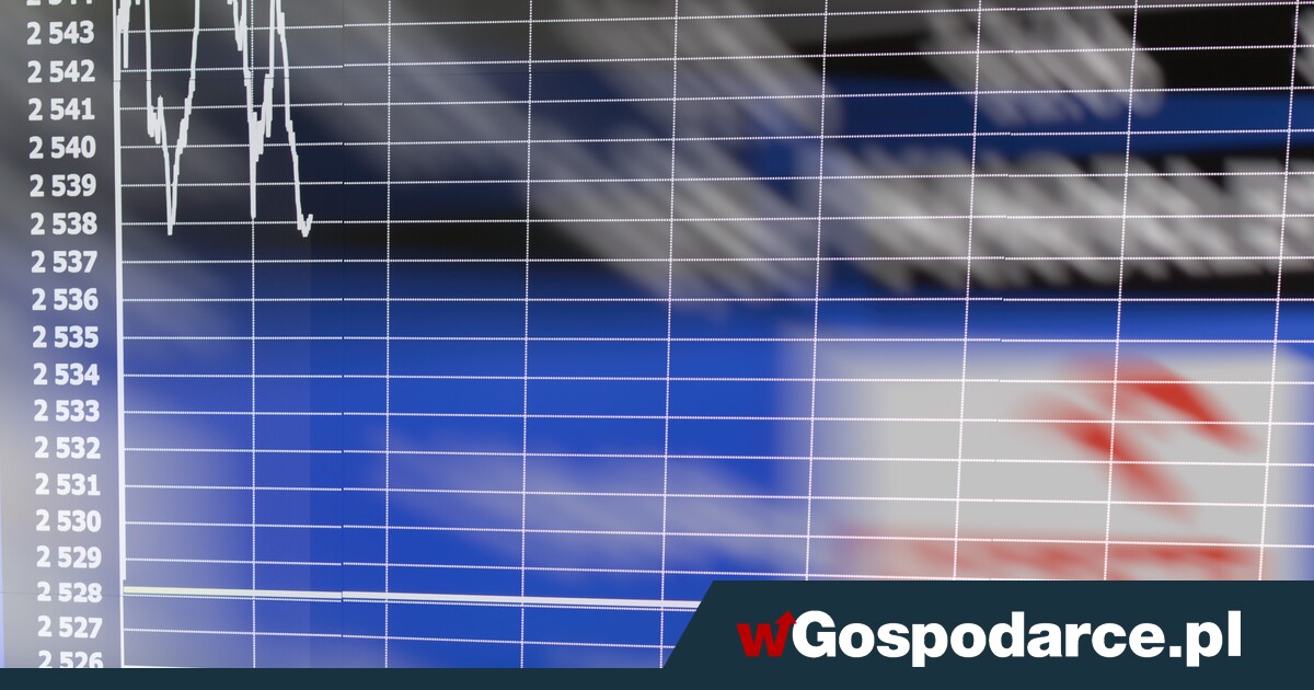 Spadek kursu akcji Orlenu ciągnie giełdę w dół