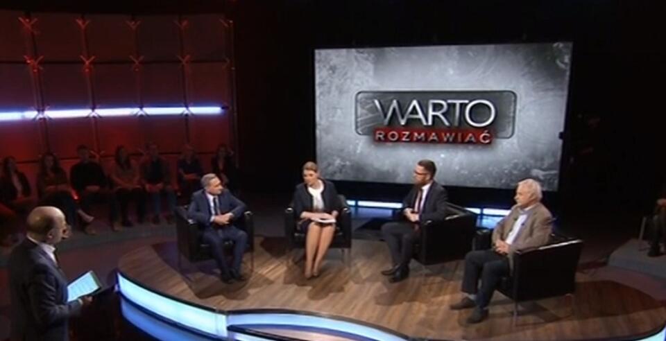 Program 'Warto Rozmawiać' / autor: wPolityce.pl/TVP Info