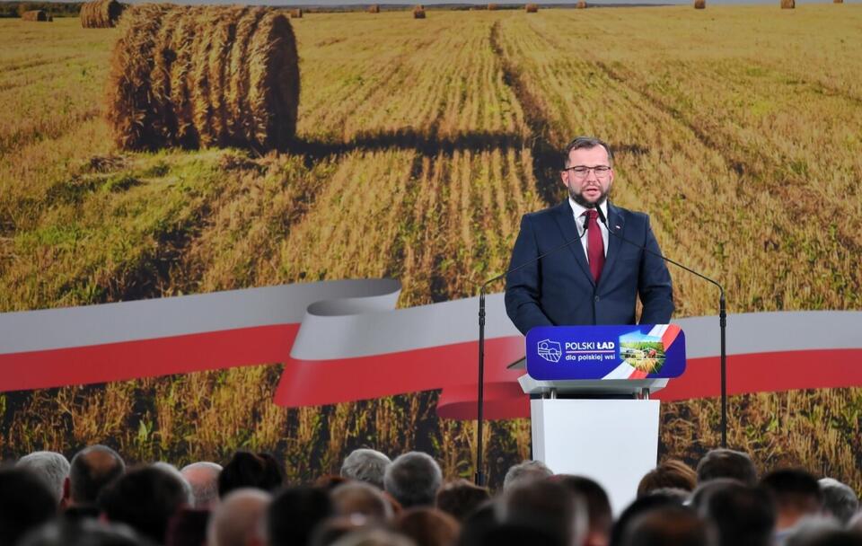 Minister Rolnictwa i Rozwoju Wsi Grzegorz Puda  / autor: PAP/Piotr Polak