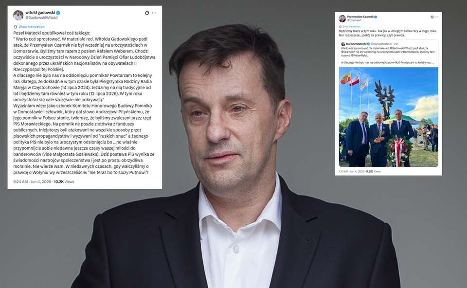 Гадовский бьёт политиков PiS. Есть ответ