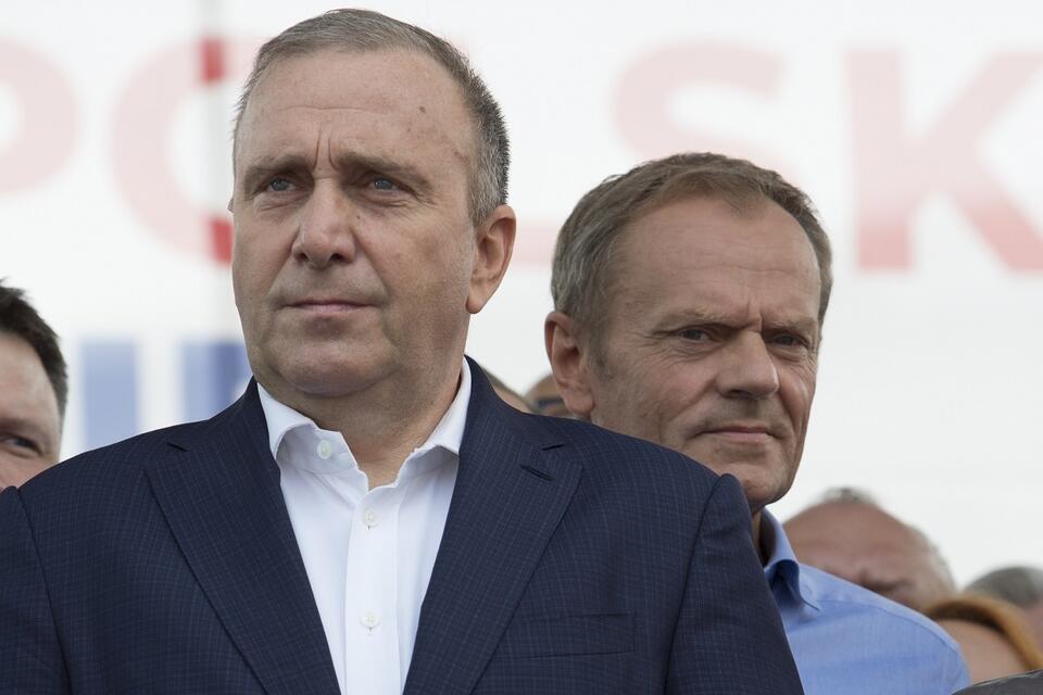 Grzegorz Schetyna i Donald Tusk / autor: Fratria