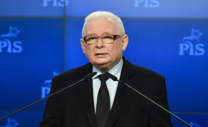 Prezes Prawa i Sprawiedliwości Jarosław Kaczyński / autor: PAP/Andrzej Lange