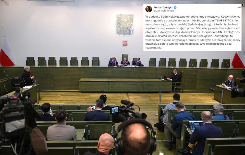 Sąd Najwyższy  / autor: PAP/Marcin Obara