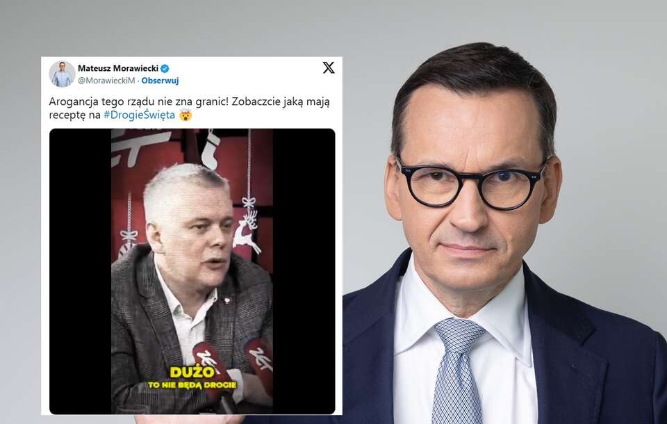 Morawiecki o tezach Siemoniaka: Arogancja nie zna granic
