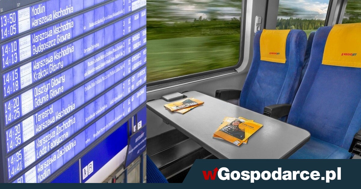 Czesi wysadzili w powietrze rozkład jazdy PKP