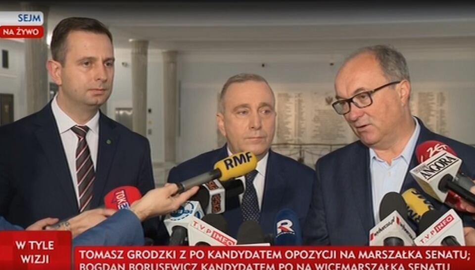 Jest porozumienie opozycji! / autor: wPolityce.pl/TVP Info