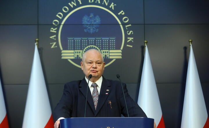 Prezes Narodowego Banku Polskiego Adam Glapiński / autor: PAP/Rafał Guz
