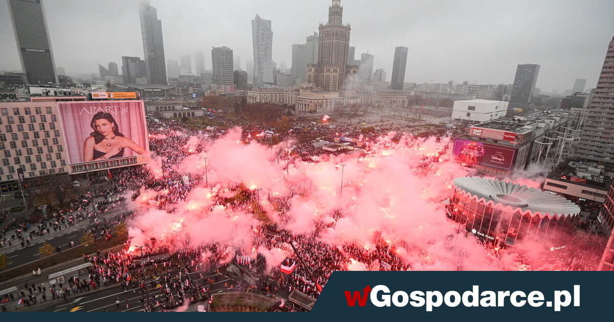 BIAŁO-CZERWONA Polska! Rozpoczął się Marsz Niepodległości