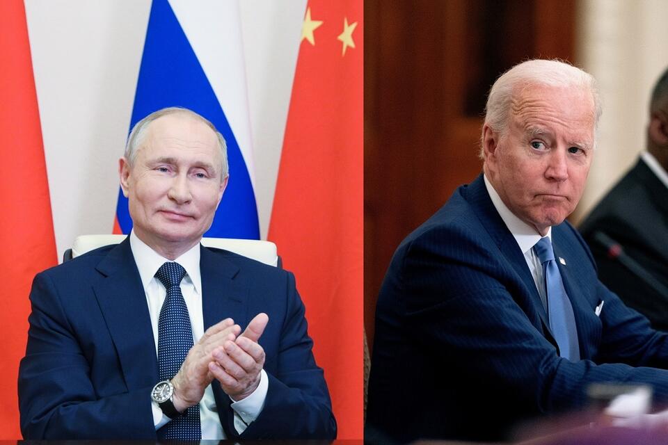 Władimir Putin, Joe Biden / autor: PAP/EPA