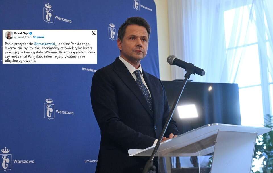 Trzaskowski kłamał ws. szpitala! Dziennikarz wszystko wykazał