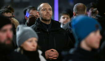 Prezydent Karol Nawrocki wziął udział w 11. Nocnym Misterium Krzyża