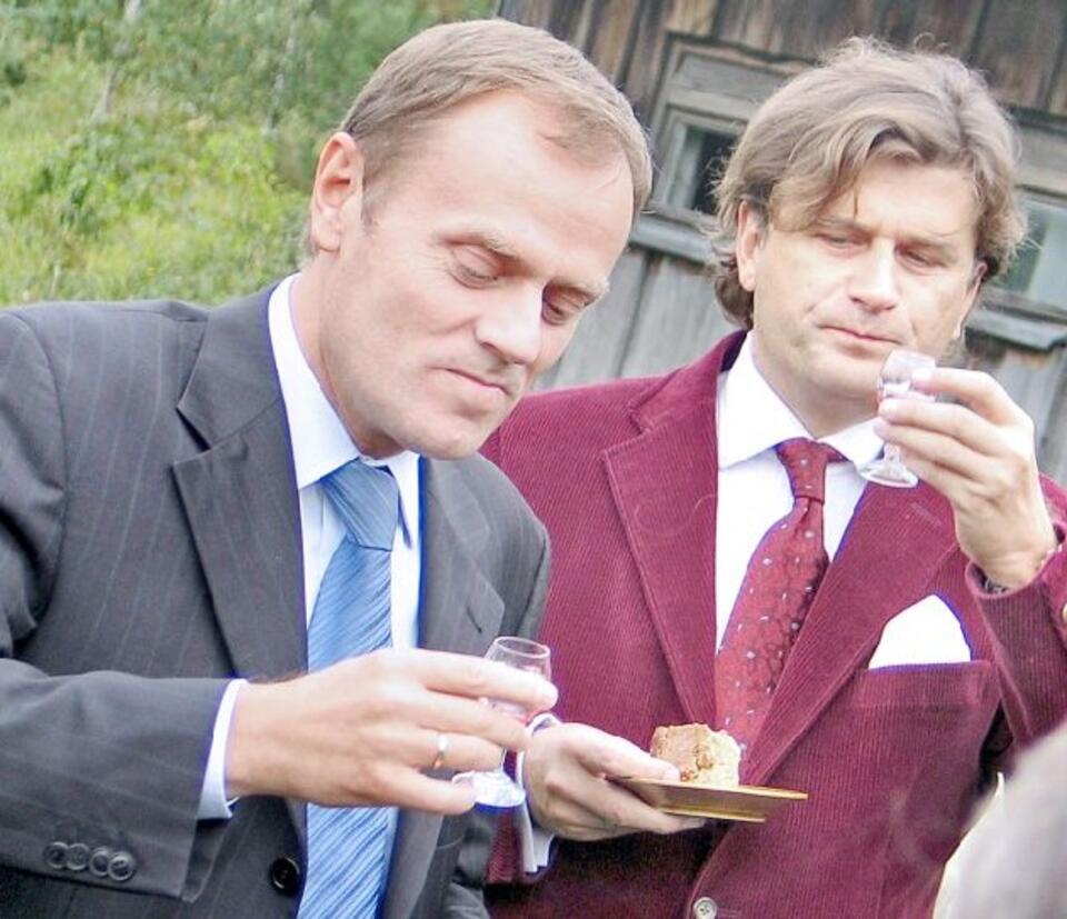 Dawne czasy: Tusk "hodował" Palikota bardzo konsekwentnie przez długie lata, PAP
