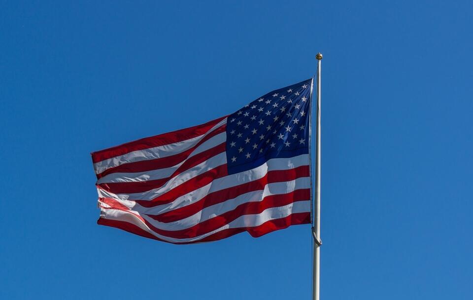 Flaga USA / autor: Fratria