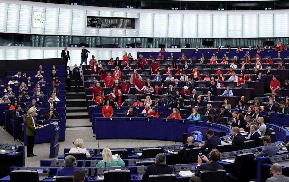 Parlament Europejski / autor: EPA/RONALD WITTEK Dostawca: PAP/EPA.