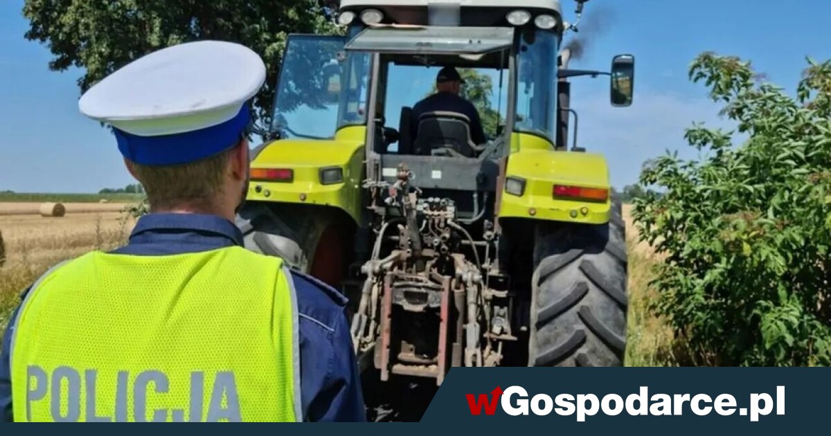 Rolnicy karani za transport plonów z pola do gospodarstwa?!