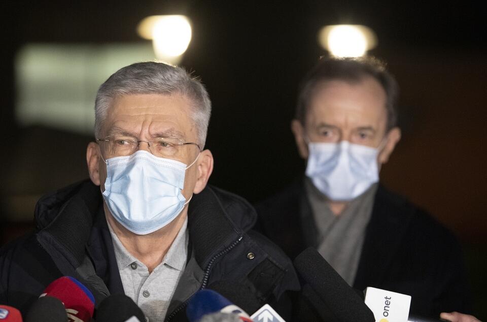 Stanisław Karczewski, Tomasz Grodzki  / autor: fratria