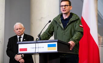 Morawiecki i Kaczyński spotkali się z prezydentem Zełenskim
