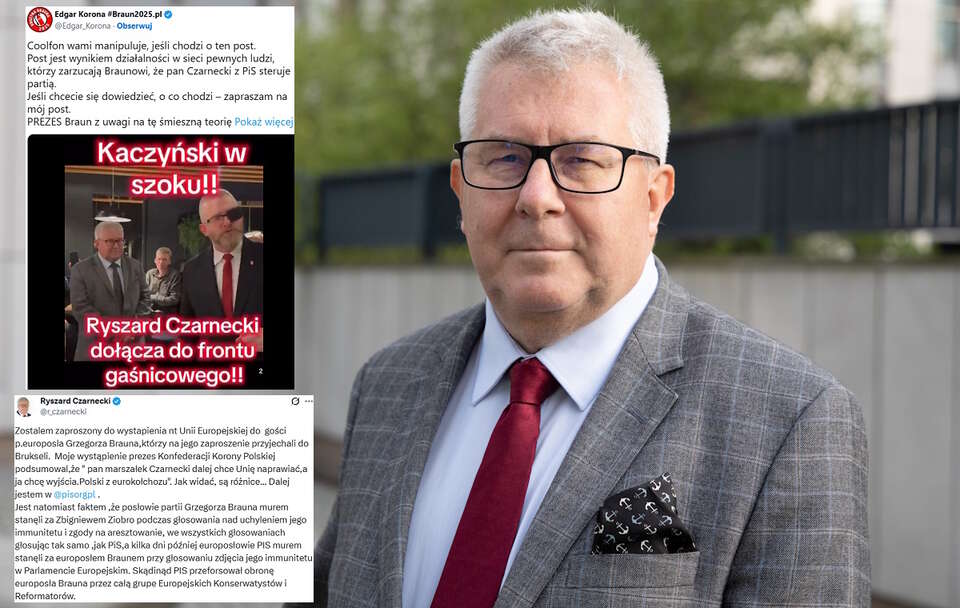 Ryszard Czarnecki / autor: Fratria/X