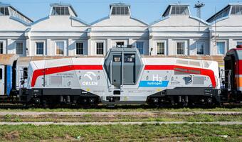 Orlen testuje pierwszą w Polsce lokomotywę na wodór