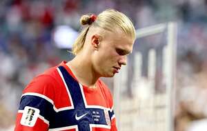 Erling Haaland  / autor: PAP/EPA