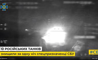 Ukraińcy zrobili nocną jatkę „pancernym” z Rosji