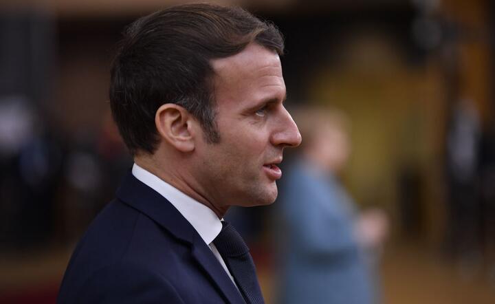 prezydent Francji Emmanuel Macron / autor: PAP/EPA/JOHN THYS / POOL