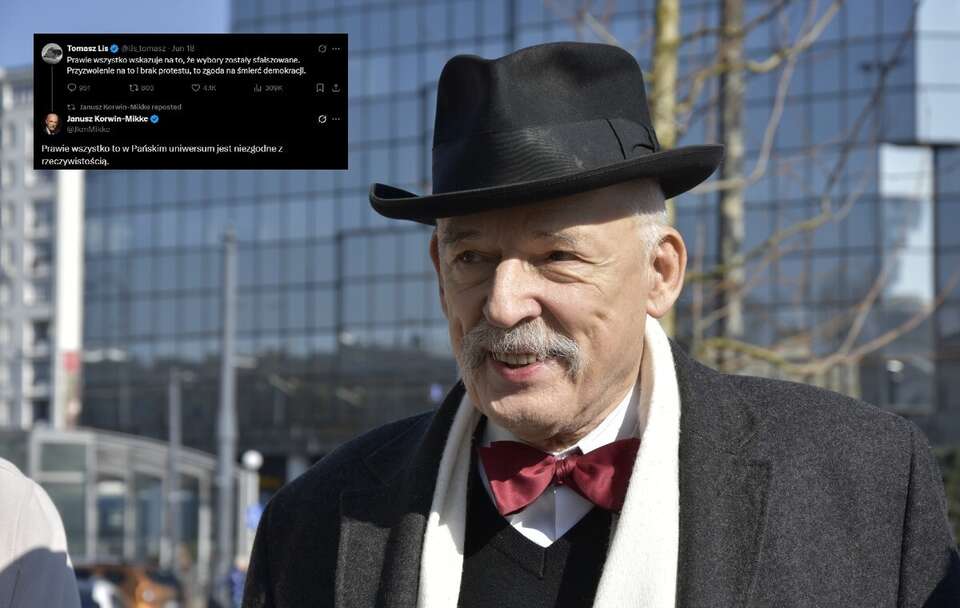 Janusz Korwin-Mikke / autor: Fratria/X