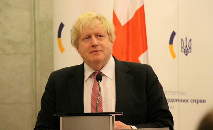 Brytyjski premier Boris Johnson / autor: Fratria