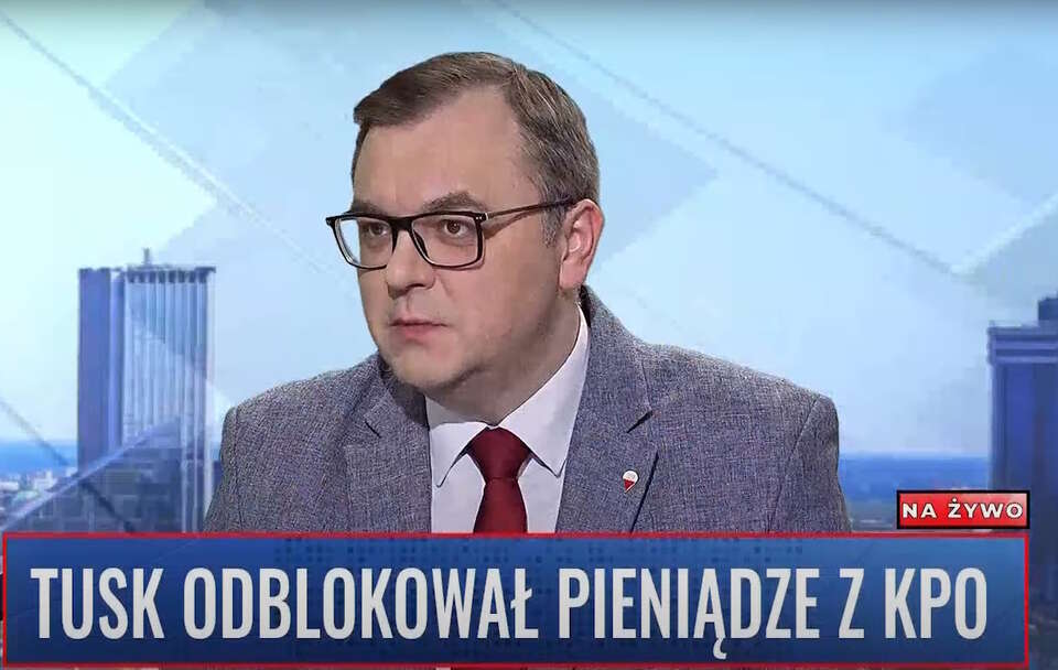 Paweł Sałek / autor: Telewizja wPolsce