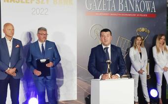 Gala „Gazety Bankowej”. Leszek Skiba Bankowym Menedżerem Roku