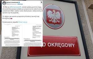 Bartosz Lewandowski zareagował na decyzję o wydaniu ENA wobec Romanowskiego. / autor: Fratria