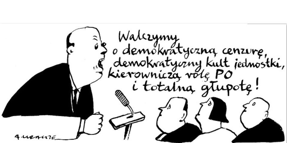 Rys. Andrzej Krauze